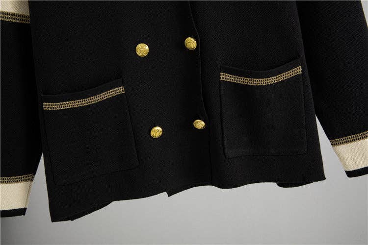 Marayn - Wholesale Suit Set - Women's - Chic Colorblock Knit Suit Spring 2025 Fashion9