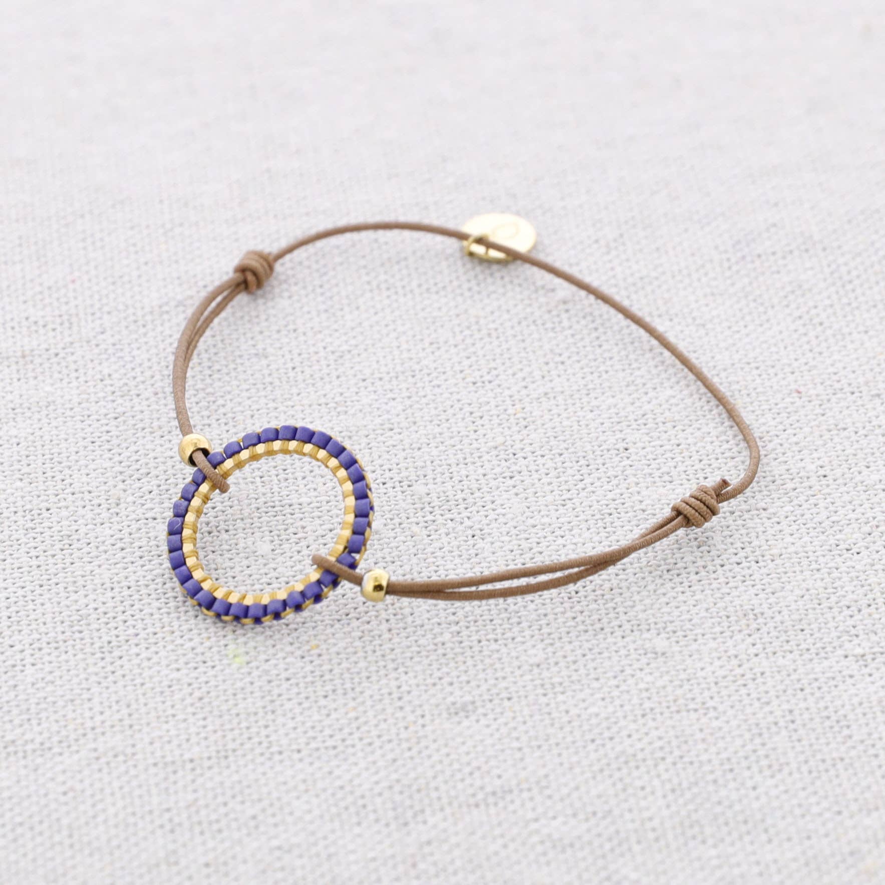 Sonata - Wholesale Beaded Bracelet - Miyuki Steel Circle Elastic Bracelet3