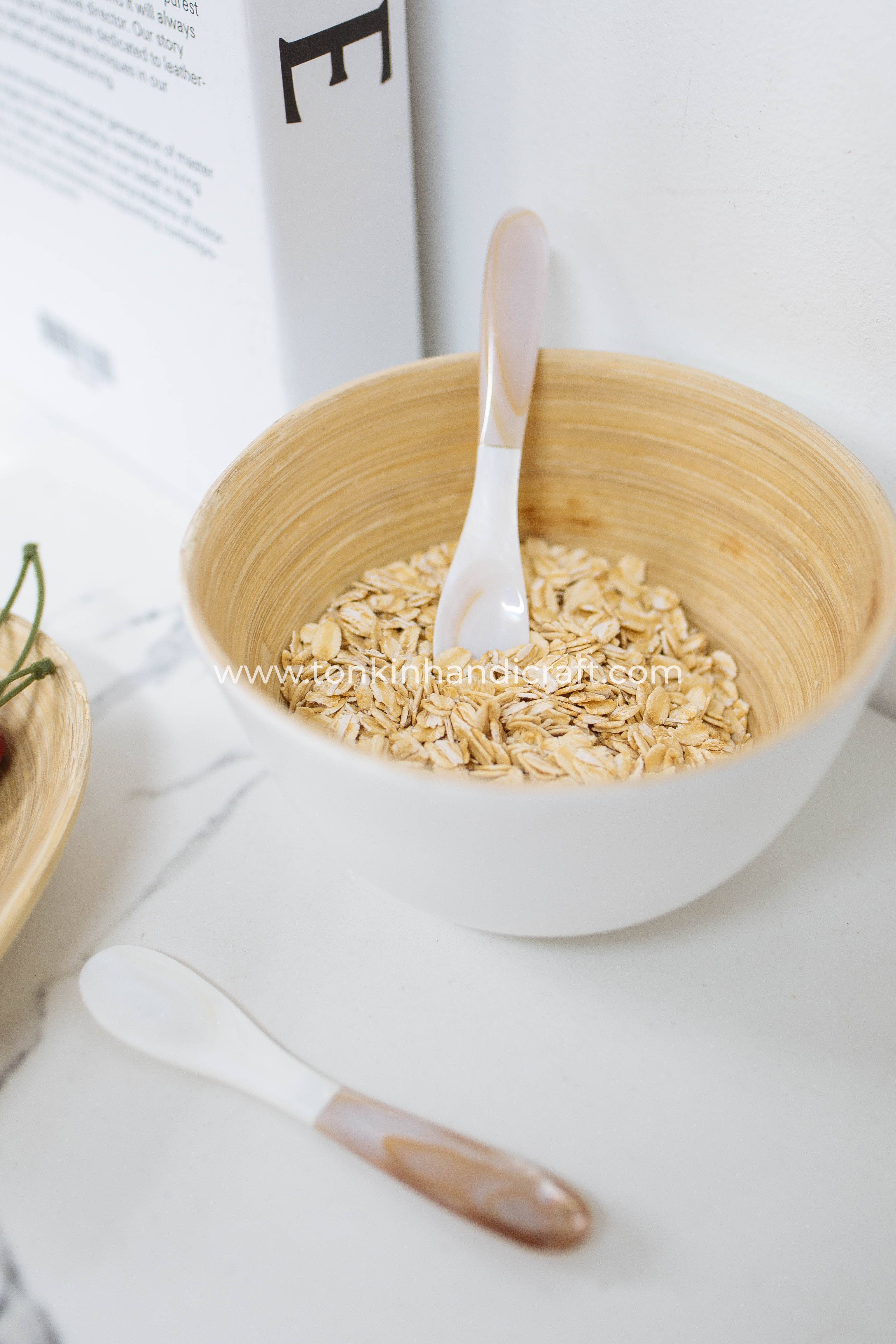 Tonkin Handicraft – wholesale Bordssked (Bestick) – Sked av pärlemorsskal11