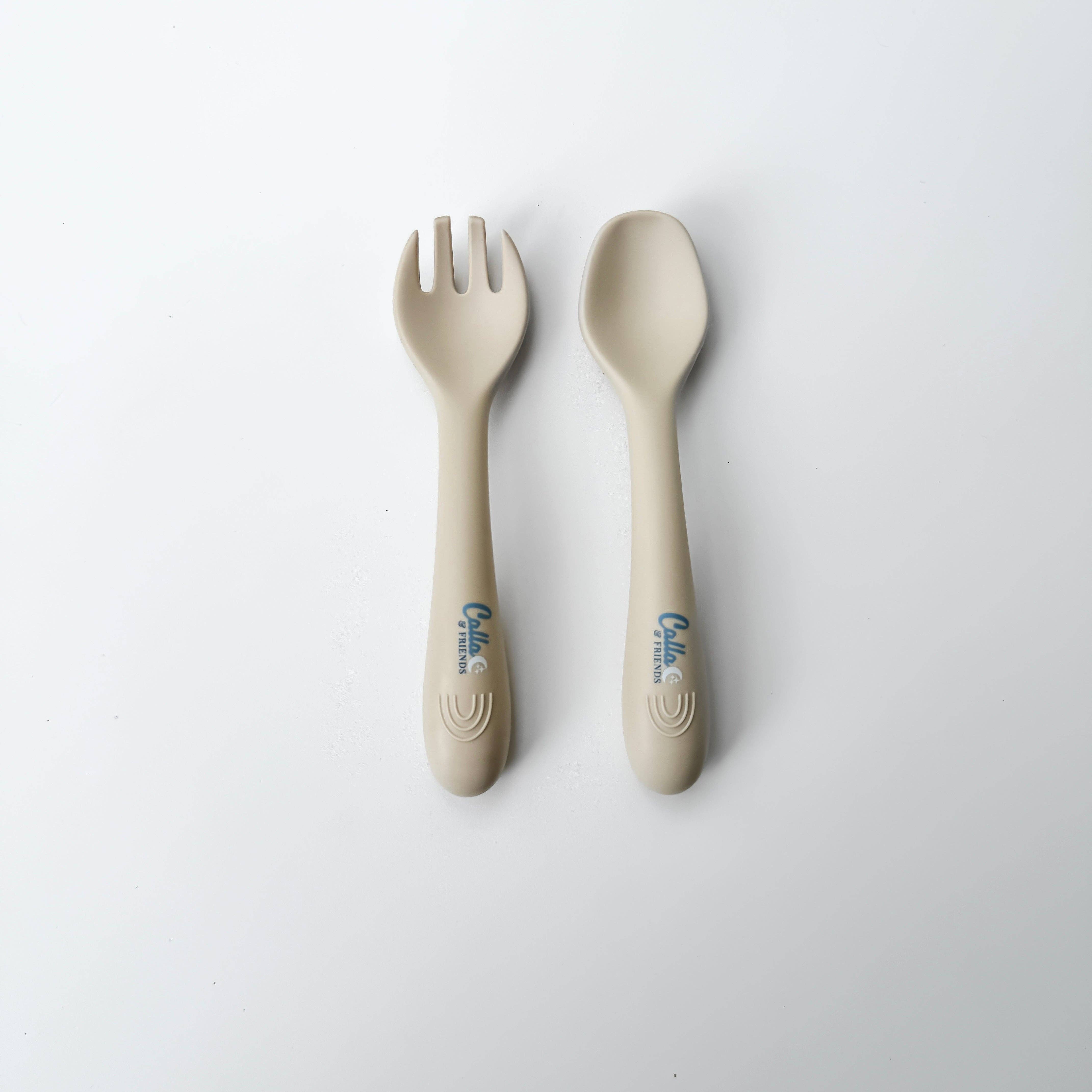 Calla & Friends - Wholesale Flatware Set - Kids & Baby - My First Silicone Utensils17