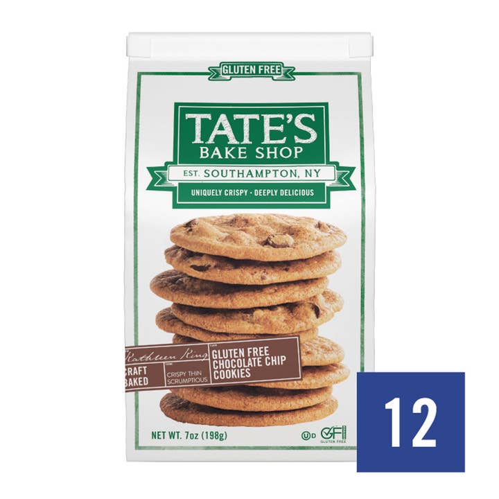 Tate's Bake Shop - Wholesale Cookie - Gluten Free Chocolate Chip Cookies | 7oz | 12 Count2