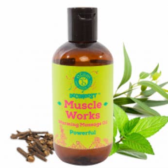 Muscle Works 250 ml pour la vente par Ogam Oils