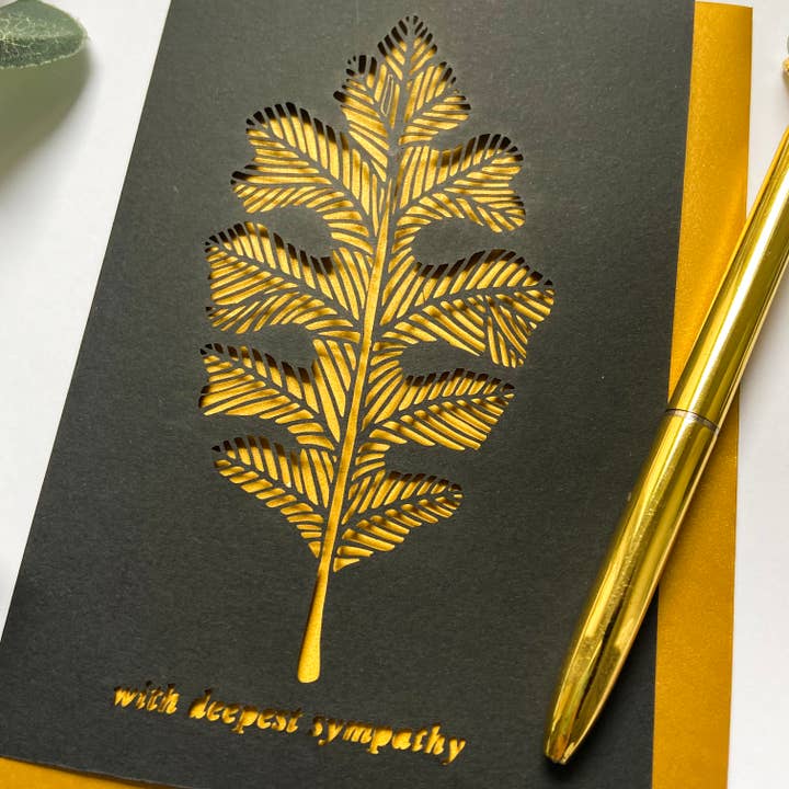 Chow's Stories – Großhandel Beileidskarten – Tiefste Sympathiekarte, Beileidskarte, Trauerkarte1