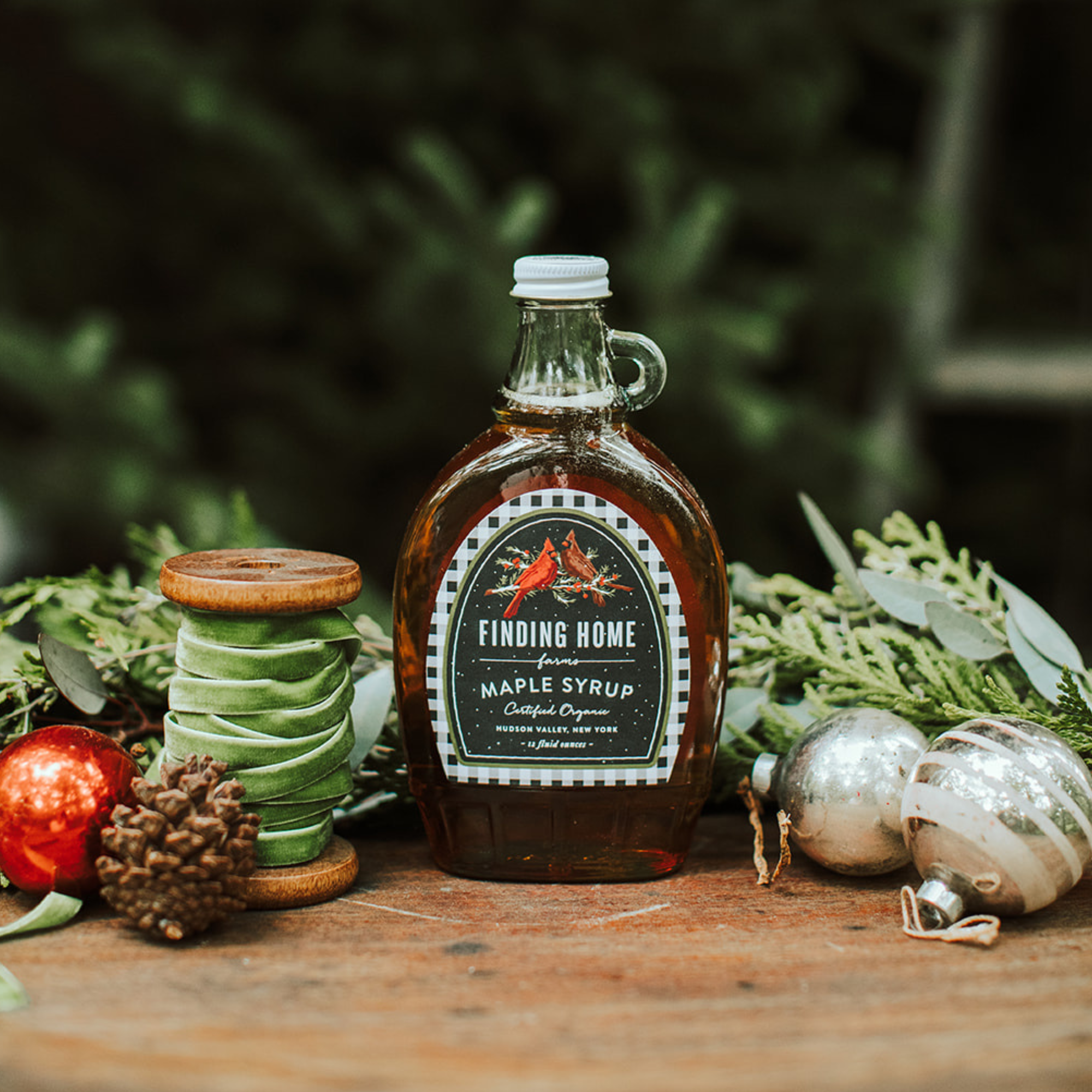 Finding Home Farms - Wholesale Maple Syrup - Limited Edition Holiday 12 oz. Maple Syrup4