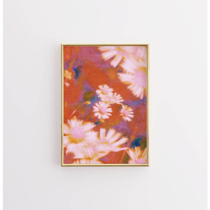 Amber Lauder - Wholesale Art Print - Mightier - Colorful Dreamy Moody Floral Art Print