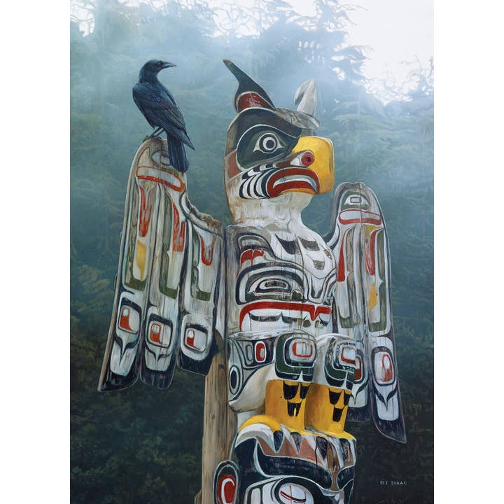 Outset Games and Cobble Hill Puzzles - Wholesale Puzzle - Adult - Totem Pole in the Mist 1000pc puzzle1
