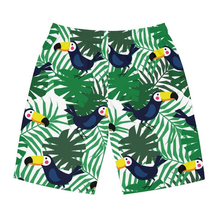 Automatically matched to design color Men's Board Shorts (AOP) for wholesale on Faire6