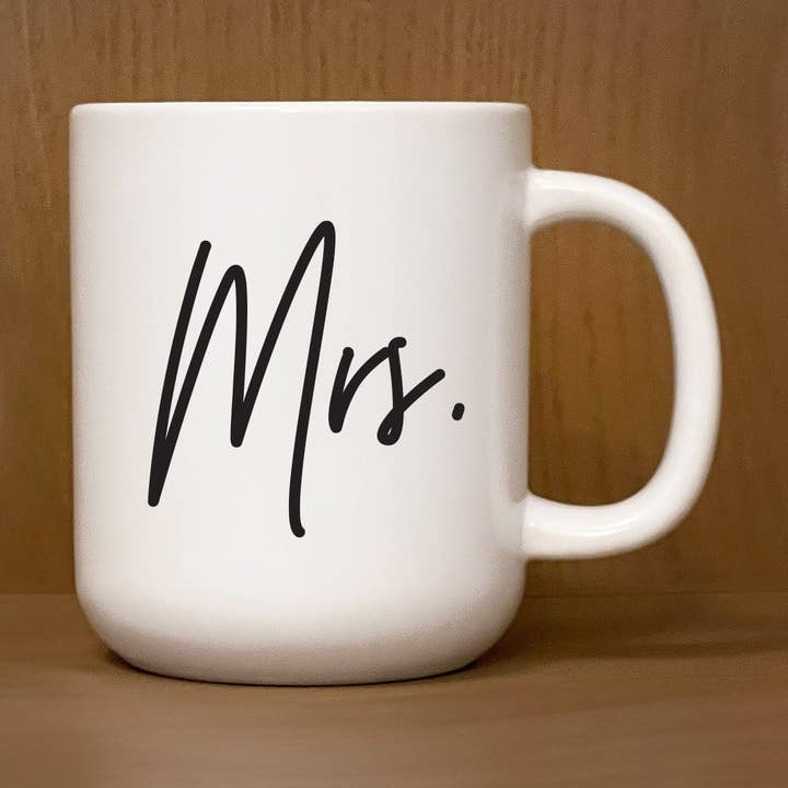 Second Nature by Hand - Wholesale Coffee Mug - Mrs. / 16oz Mug0
