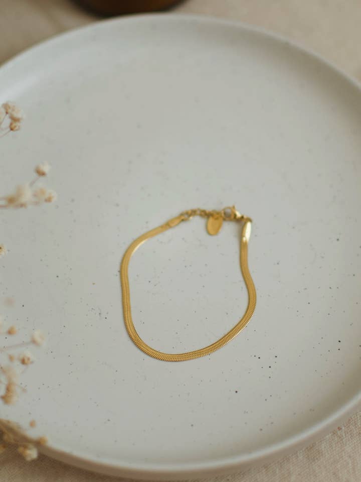 Blake Bracelet - Gold Plated for wholesale by Boutique Soha