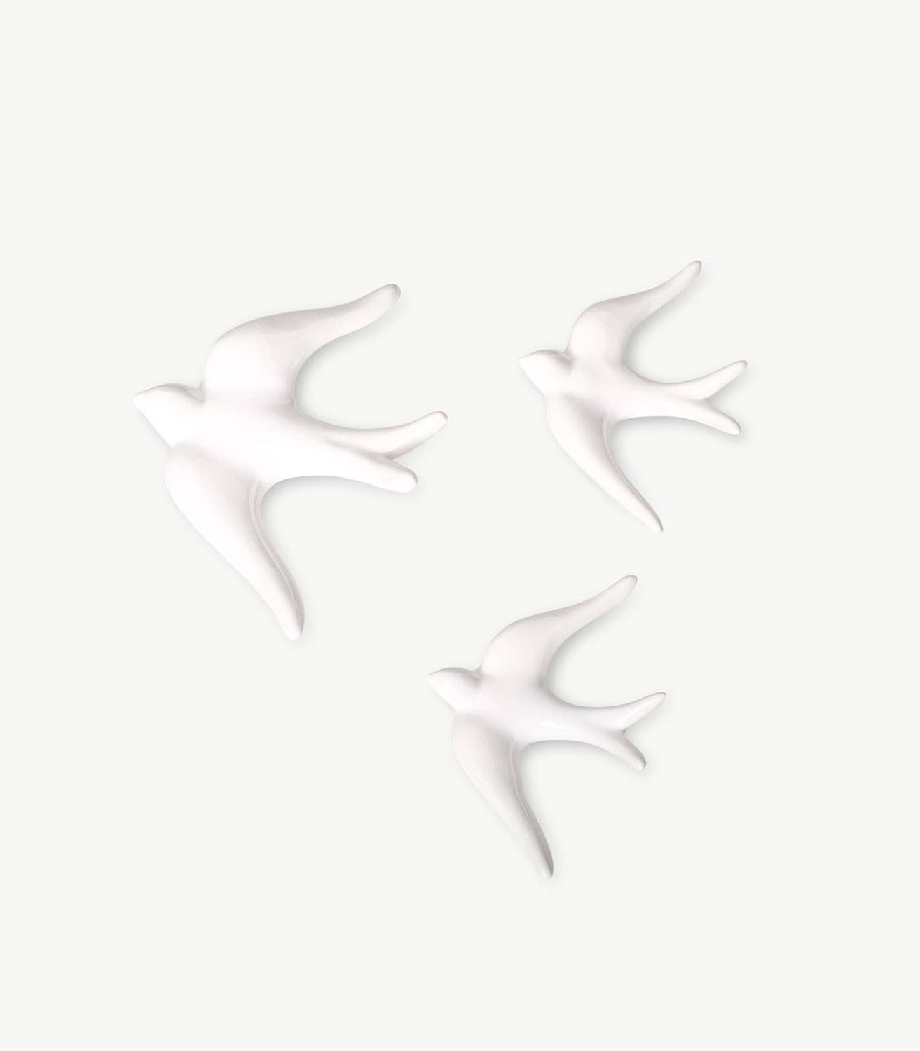 Casa Atlântica - Wholesale Decorative Figurine - Discovery pack – Smooth glazed ceramic swallows10