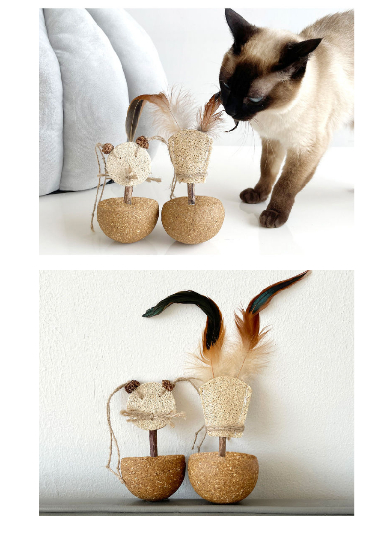 CATWANT - Vente Jouet – chat - Jouets Silvervine Tumbler - Modèles Canary et Panda4