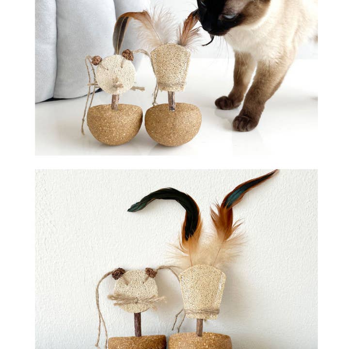 CATWANT – Engroshandel Legetøj - Kat – Silvervine Tumbler - Kanarie/ Panda4