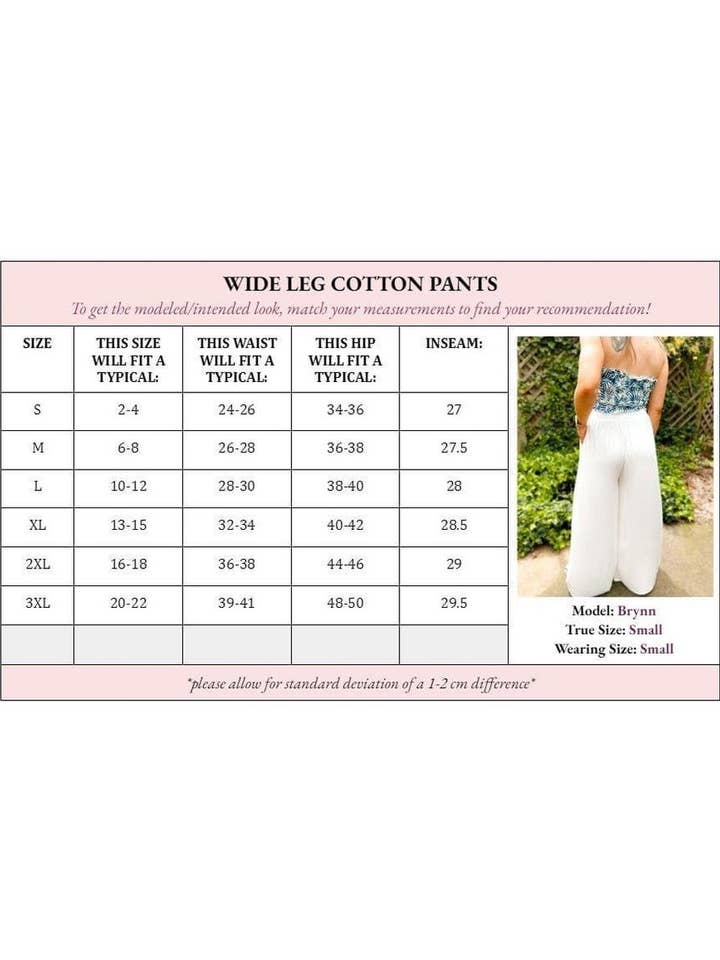 Girl Code Couture – wholesale Byxor - Dam – Zara Bomullsbyxor med breda ben2