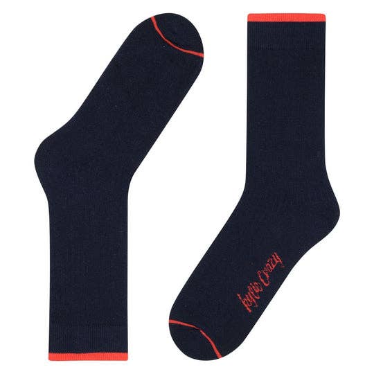 KYLIE CRAZY – wholesale Strumpor - Unisex – bomullsstrumpor med vaddering, långa dam/män Blå0