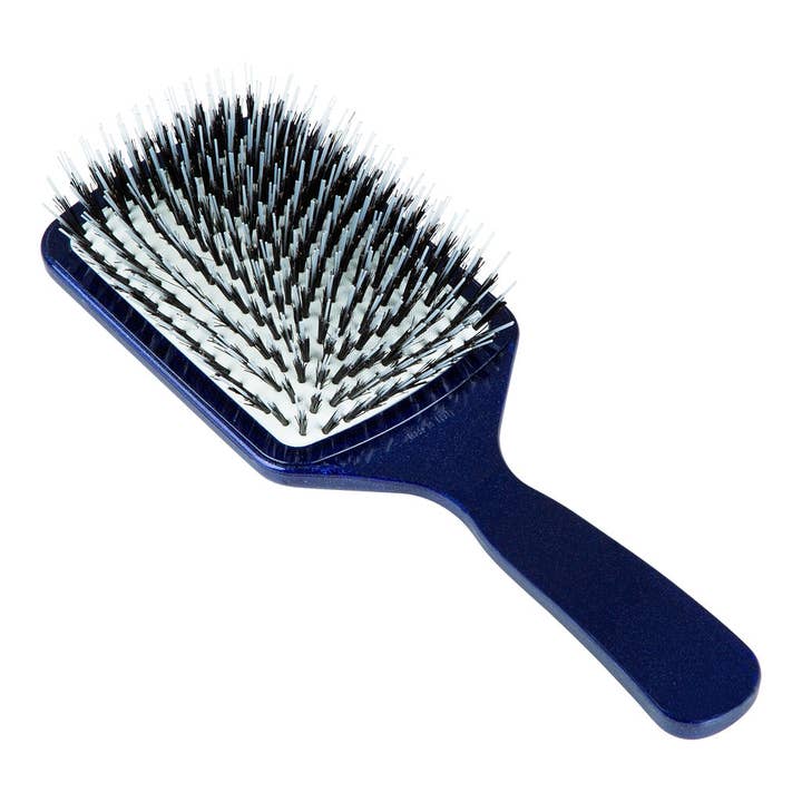 White Moss by Acca Kappa - Vente Peigne/brosse à cheveux - Brosse à extensions capillaires ovale avec coussinet