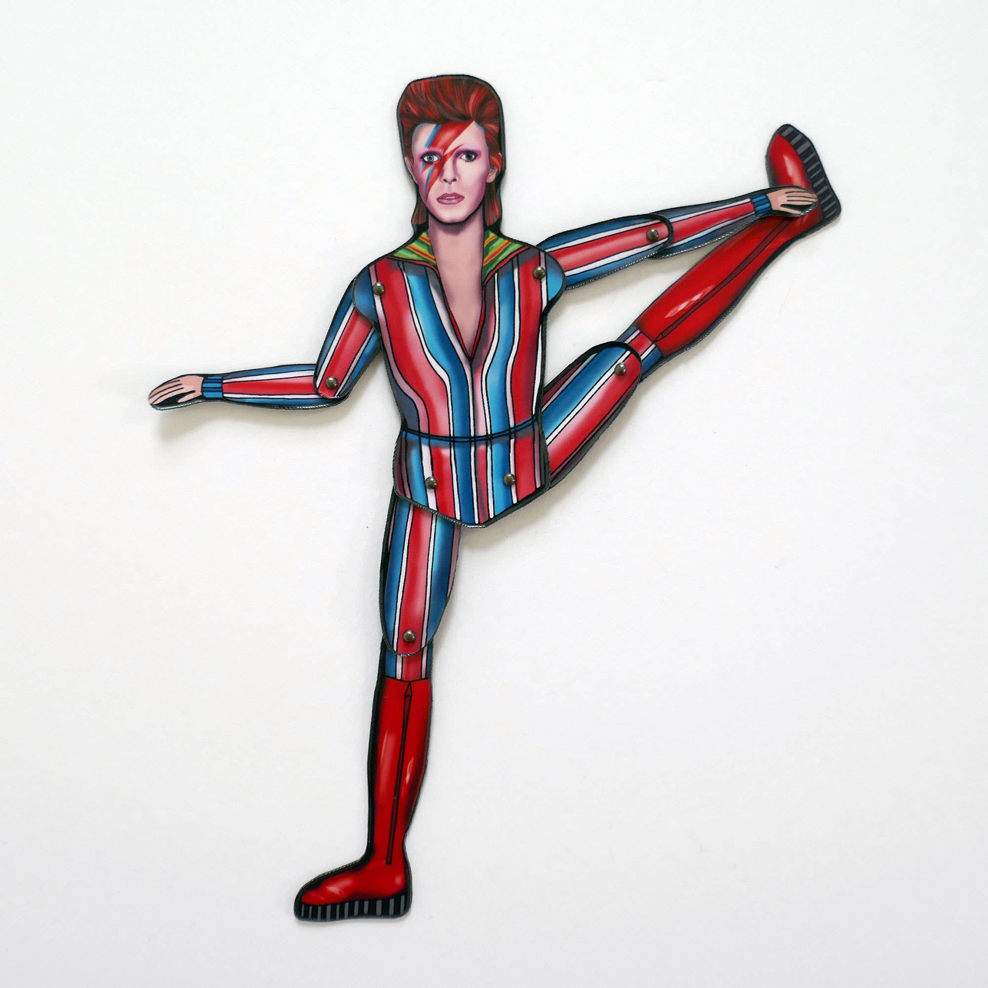 THE PAPER IDOLL – Großhandel Magnete – Bewegliche Magnetpuppe David Bowie | Britischer Rockstar15