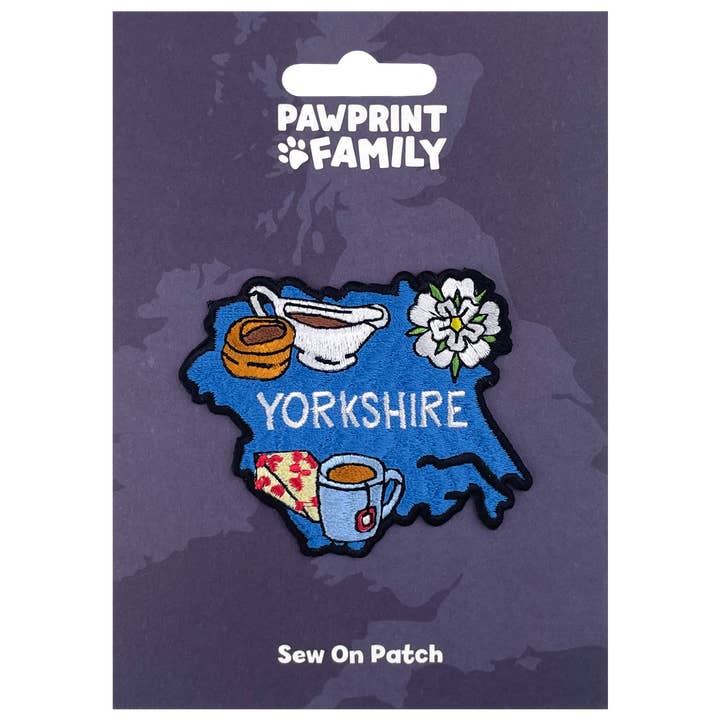 Pawprint Family – wholesale Patch – Yorkshire Sew On Patch1