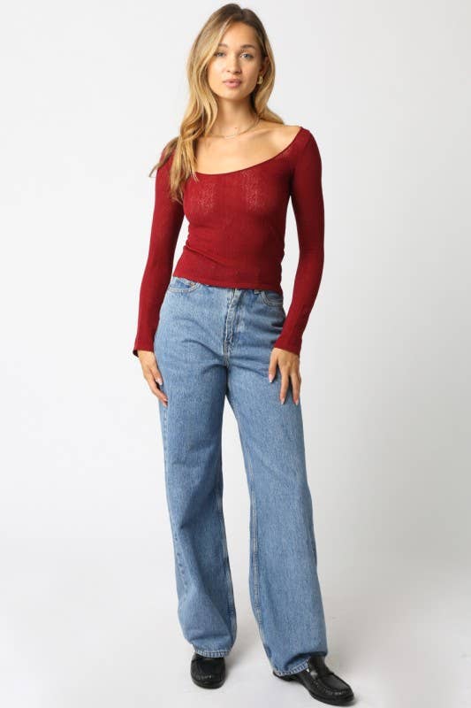 Olivaceous - Wholesale Knit Top - Women's - Lucia Knit Top11