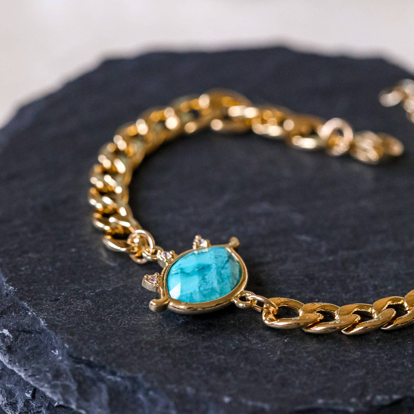 The Gilded Witch - Wholesale Charm/Dangle Bracelet - Third Eye Bracelet - Amethyst, Amazonite, Labradorite7