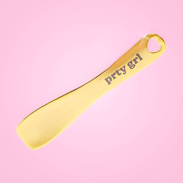 the gold applicator spoon for wholesale by prty grl beauty
