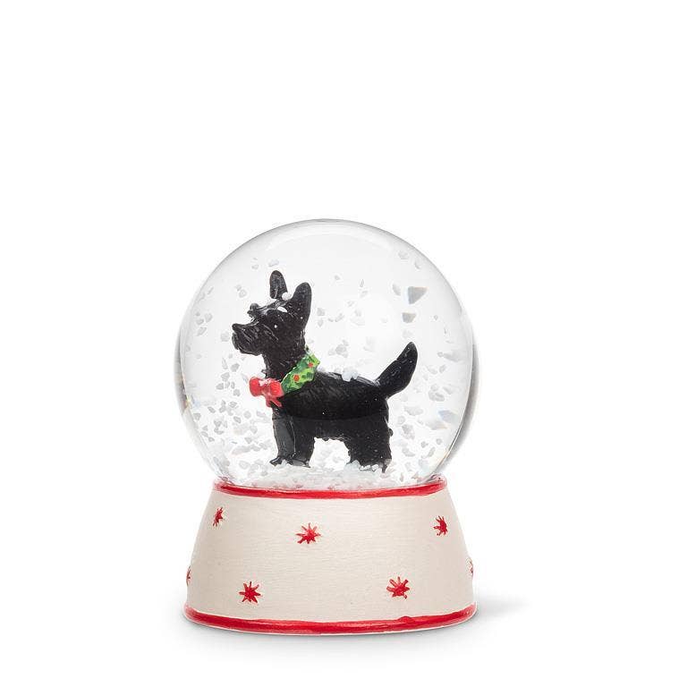 Abbott - Wholesale Snow Globe - Small Scottie Dog Snow Globe
