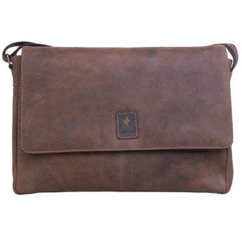 Cactus Leather Large Flap Bag - 7198 81 for wholesale by Mala Leather