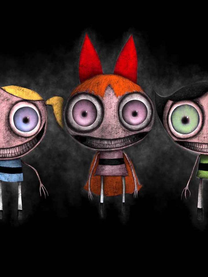 Powerpuff Girls Halloween Print for wholesale by Creeptoons