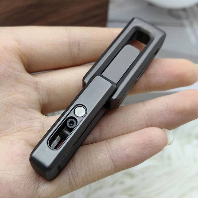 Xlock Magnetic Double Push Fidget Coin EDC Adult Decompression Toy Anxiety And Stress Relief Fidget Slider Spinner Handle Gift for wholesale by Mirazshoes WholeSale