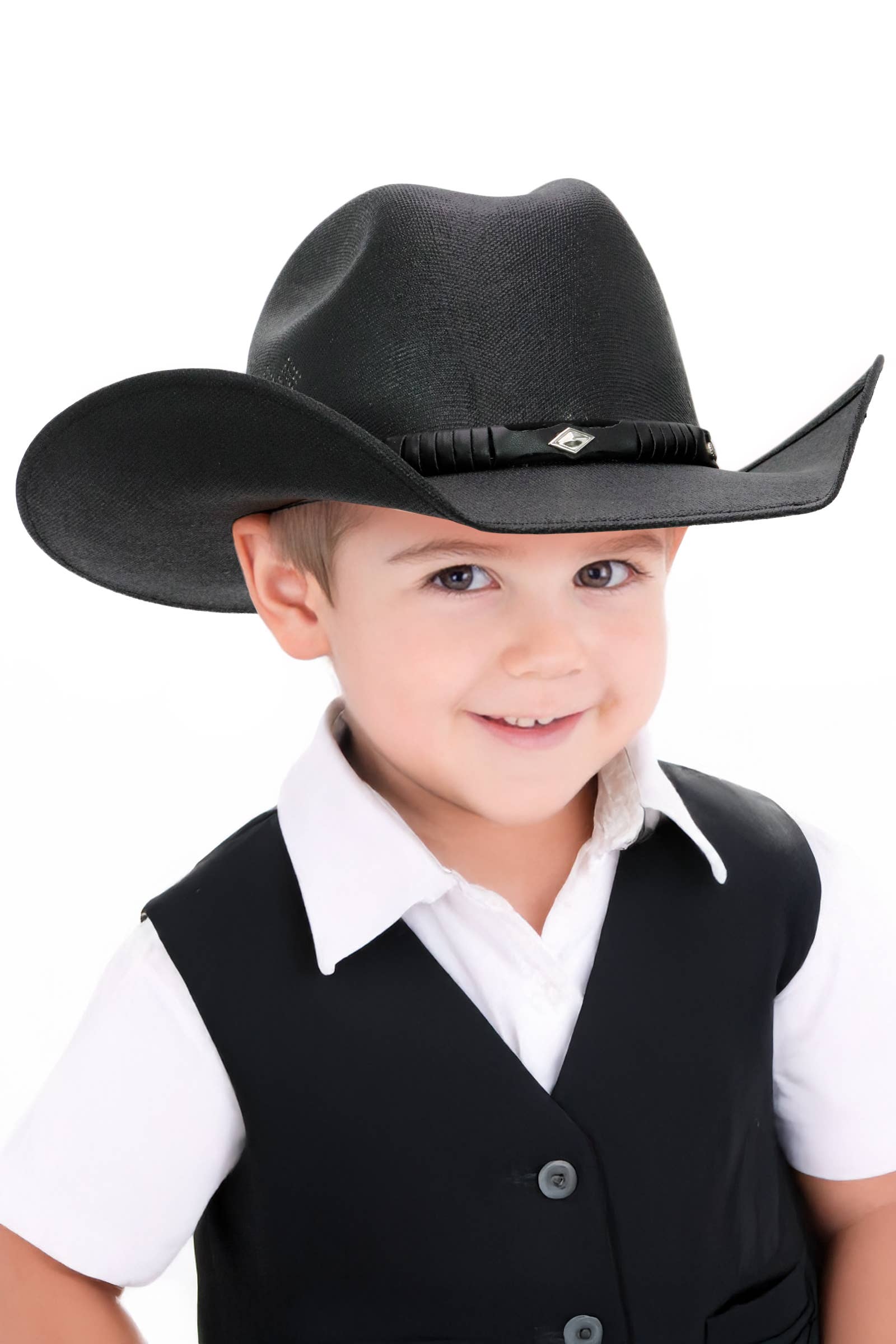 Cap Zone – wholesale Cowboy hat – kids – Kids Closed Cutter Crown Elite Painted Cowboy Hat7
