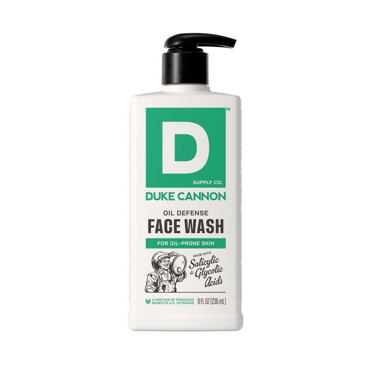 Oil Defense Face Wash for wholesale by Duke Cannon