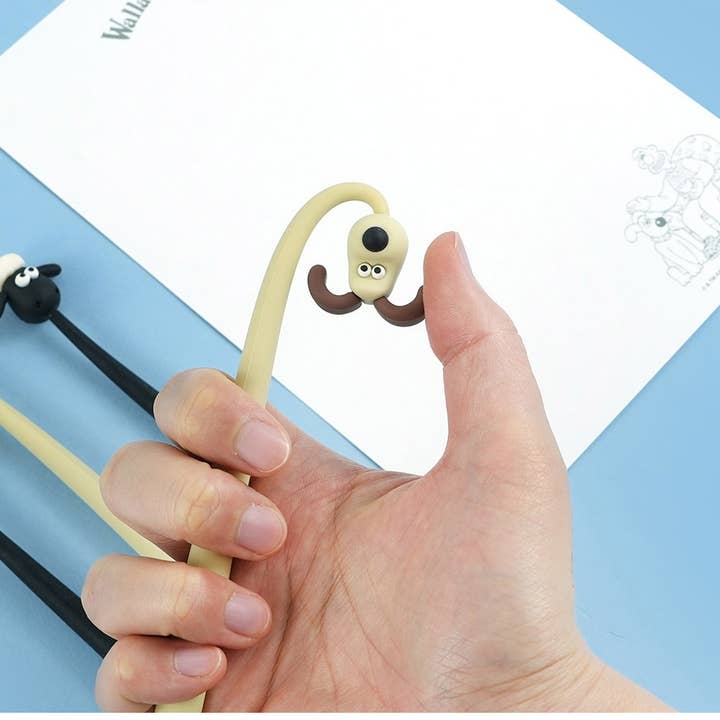 K-Wonderland – wholesale Pen – Wallace & Gromit Swing Gel Pen – 0.5mm (Gromit / Shaun)7