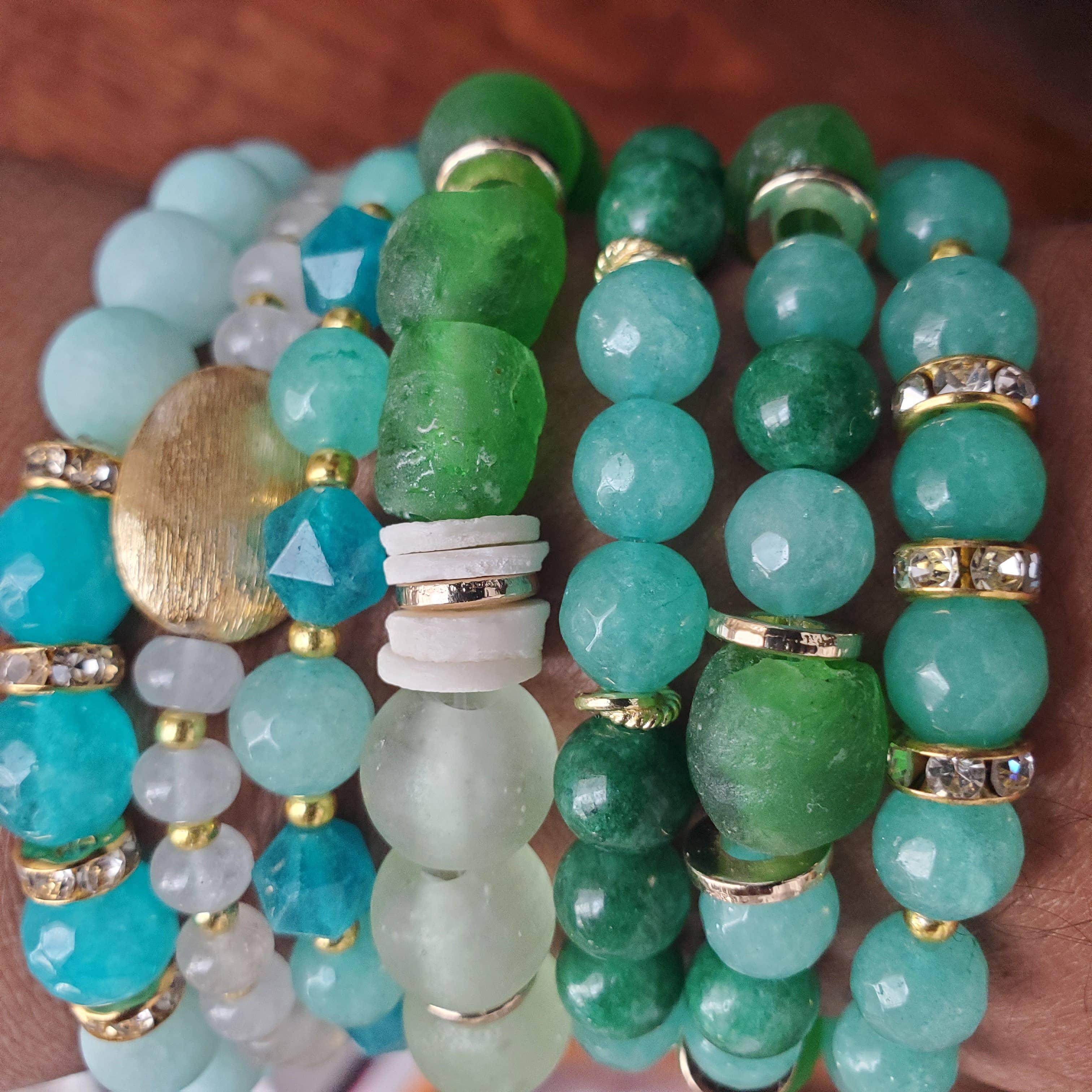 Agape Gems - Wholesale Jewelry Set - Spring Stacking Bracelet Sets6