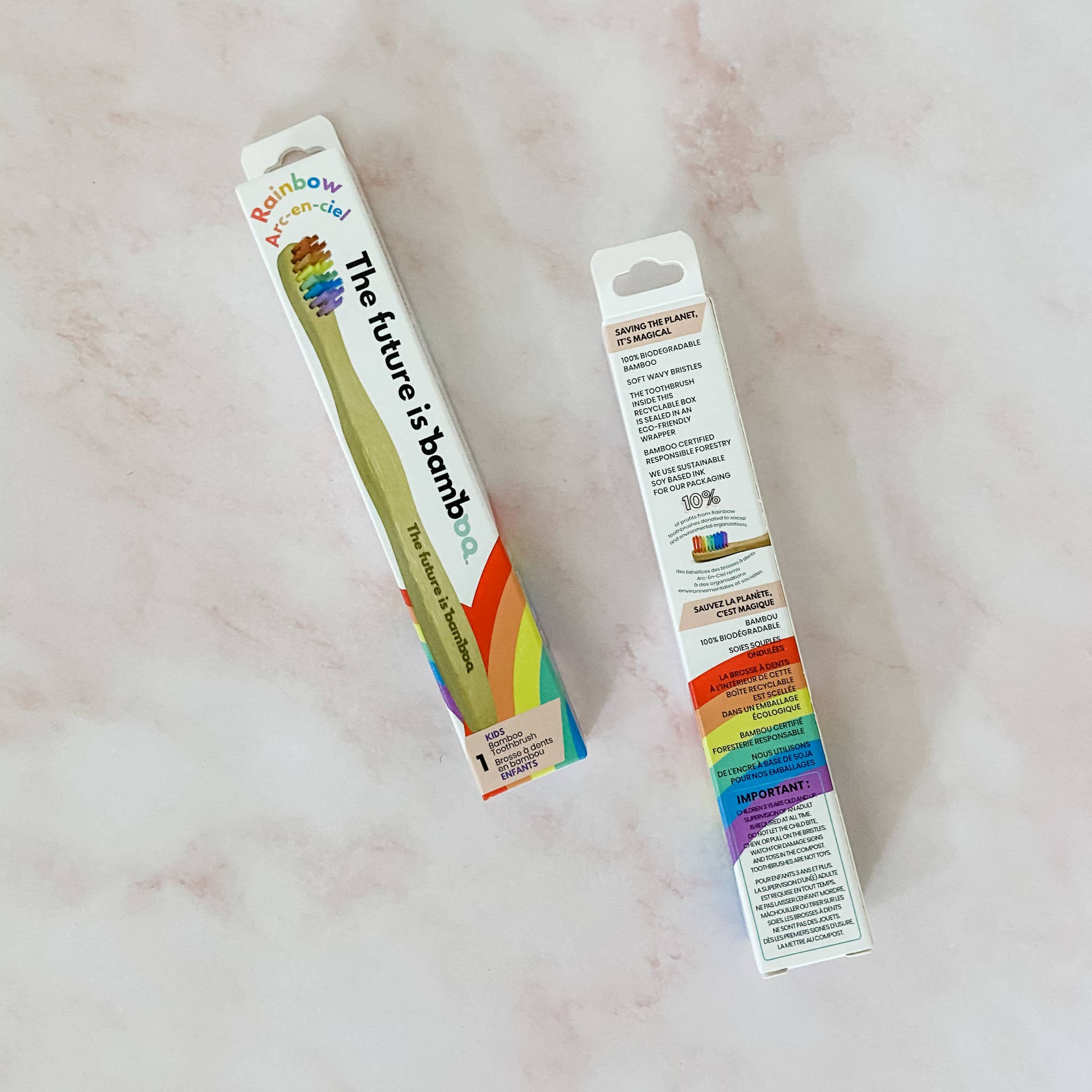 The future is bamboo - Wholesale Toothbrush - Kids & Baby - RAINBOW Kids Soft bamboo Toothbrush5