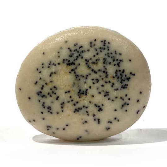 THE SIGNATURE STONE | DONKEY MILK + GHASSOUL CLAY + POPPY for wholesale by Alchemia Soaps