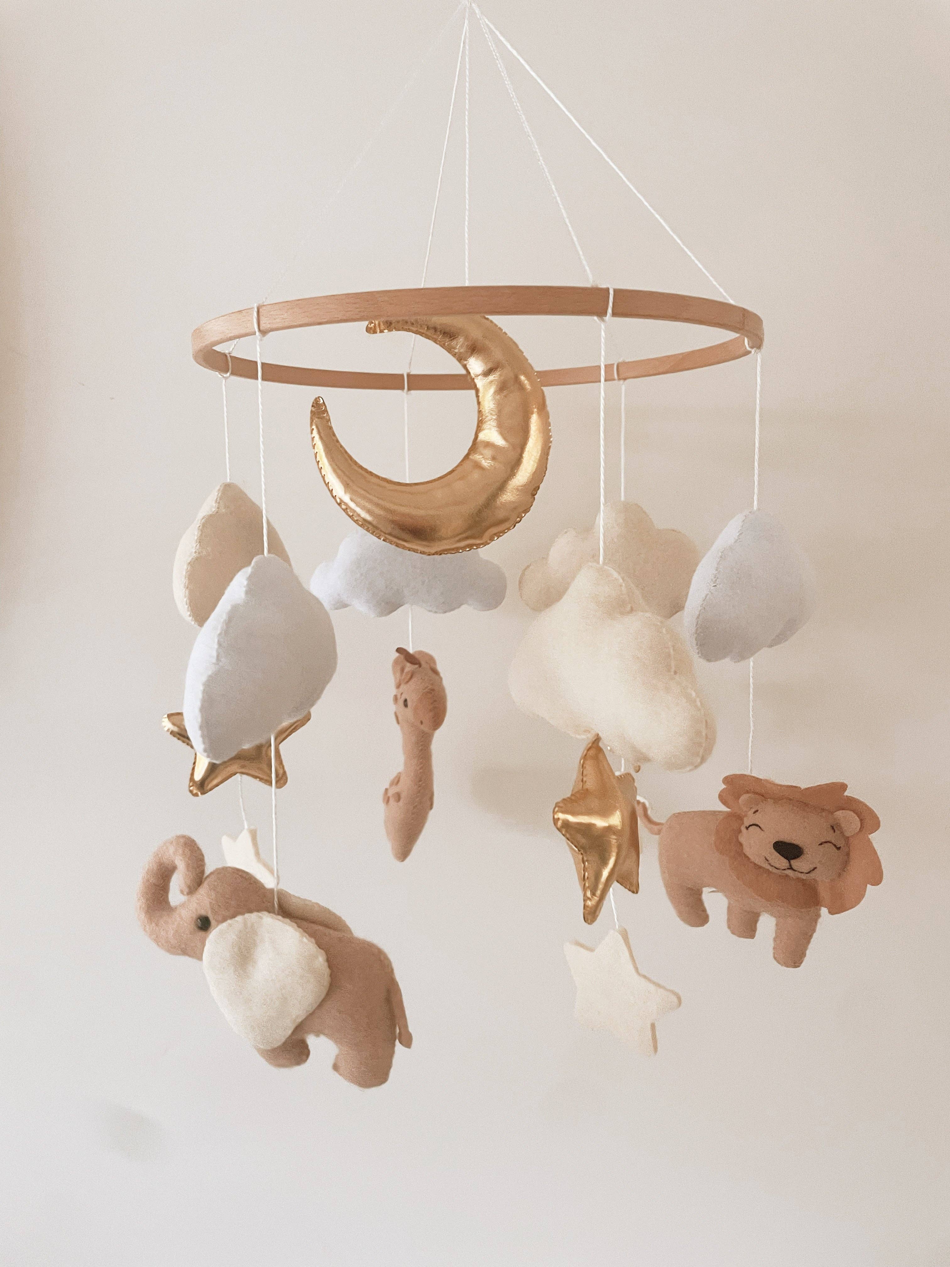 Timber Tinkers - Wholesale Baby mobile - Safari Nursery Mobile 1