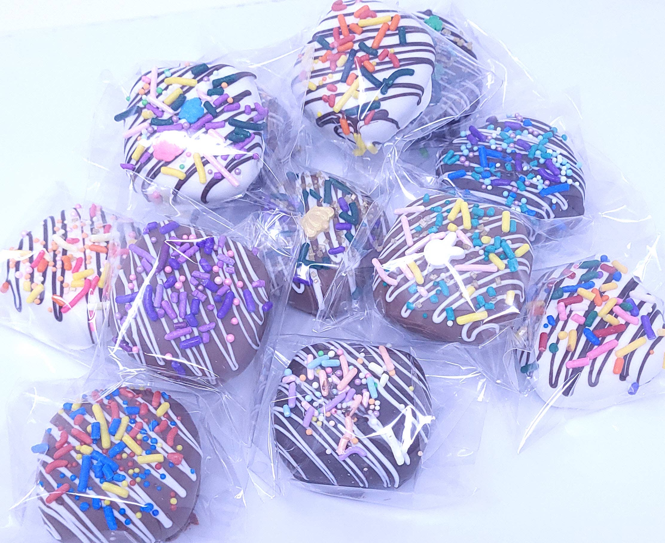 Wild Angel Treats, LLC – wholesale Chocolate-covered sweets – Cake Bites - Rainbow3