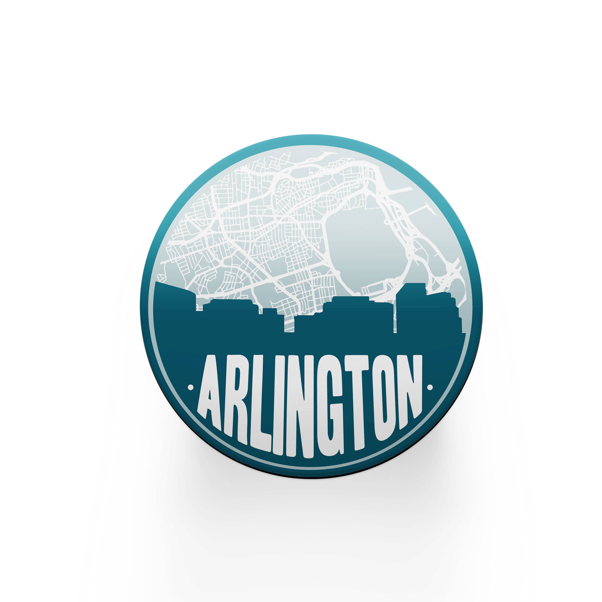 Paperfinch Design - Wholesale Coasters - Arlington Virginia set of 4 coasters  | Multiple colors3