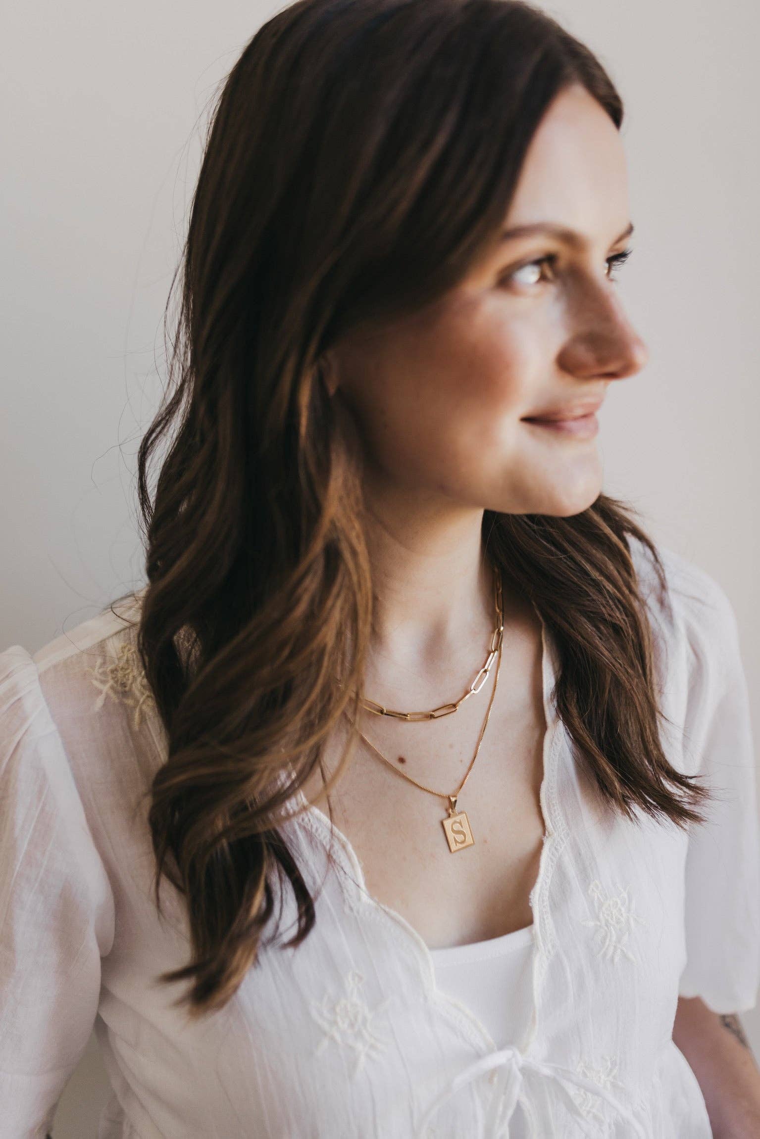 Sydney Rose Co. – Colar pingente/pendente por atacado – Colar com Inicial Original9