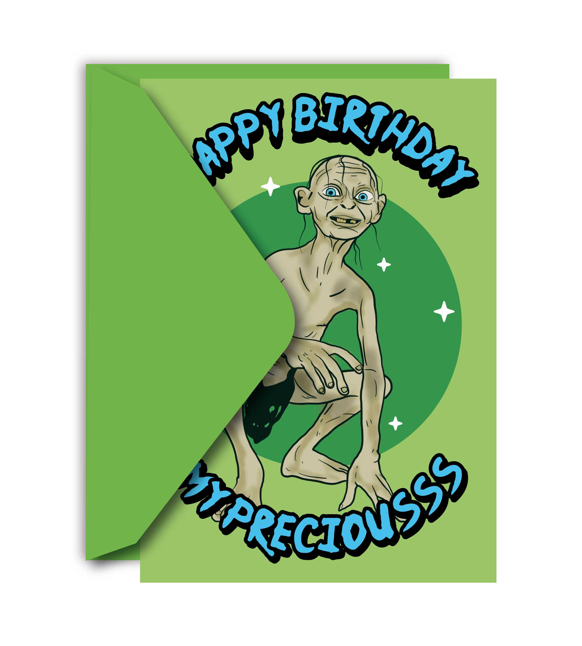 Studio Soph (We Pay Your Import Fees - We Ship DDP) - Wholesale Birthday Card - Happy Birthday My Precious Halloween Greeting Card 1