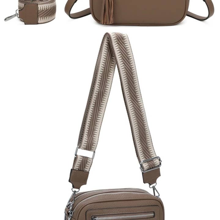 Ellas Trading – wholesale Crossbody bag – Women's – Urban Charm Tassel Ample Crossbody Bag - RB24080212