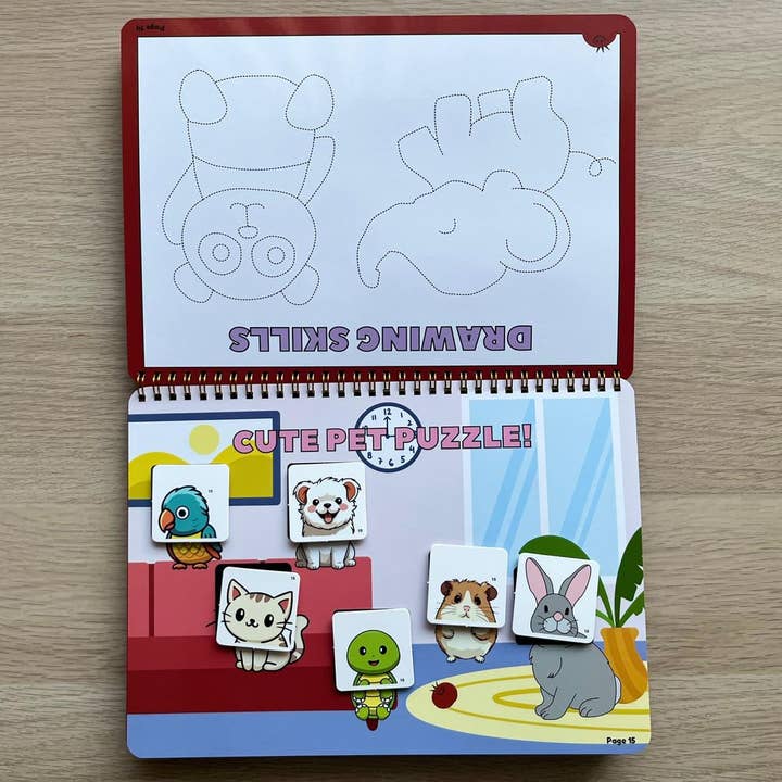 Tiny Walkers - Wholesale Coloring & Activity Book - Kids & Baby - Tiny Walkers Busy Book for Kids - 1st Edition !8