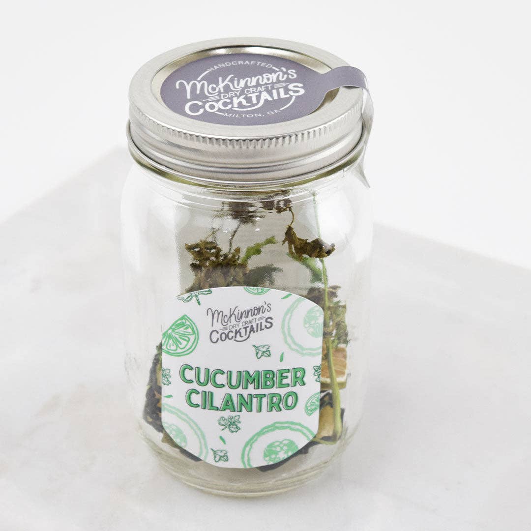 McKinnon's Dry Craft Cocktails - Wholesale Cocktail Mix/Syrup - Cucumber Cilantro2