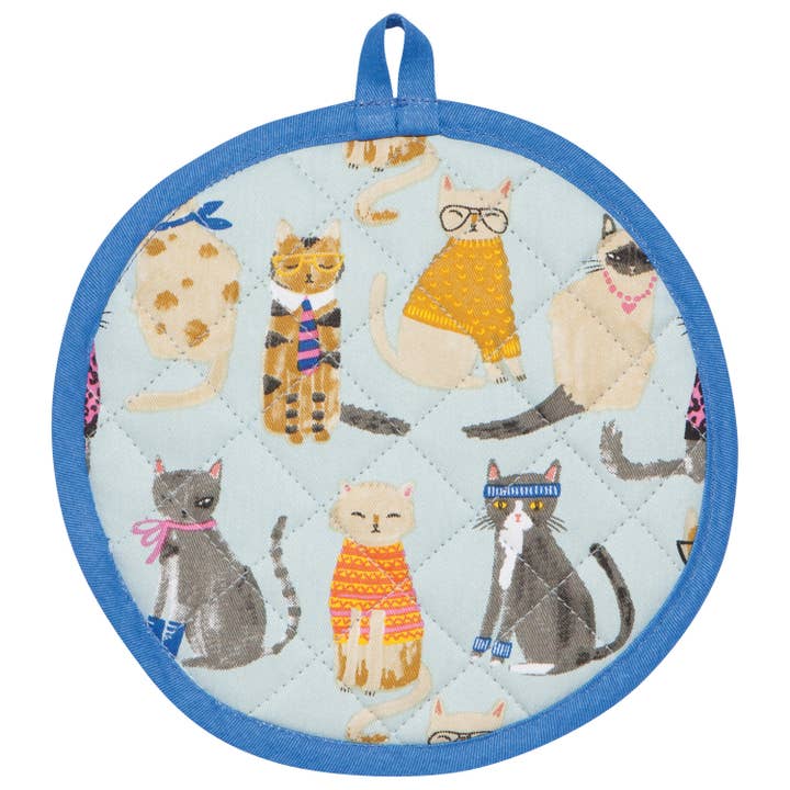 Feline Fine Potholder for wholesale by Danica Jubilee