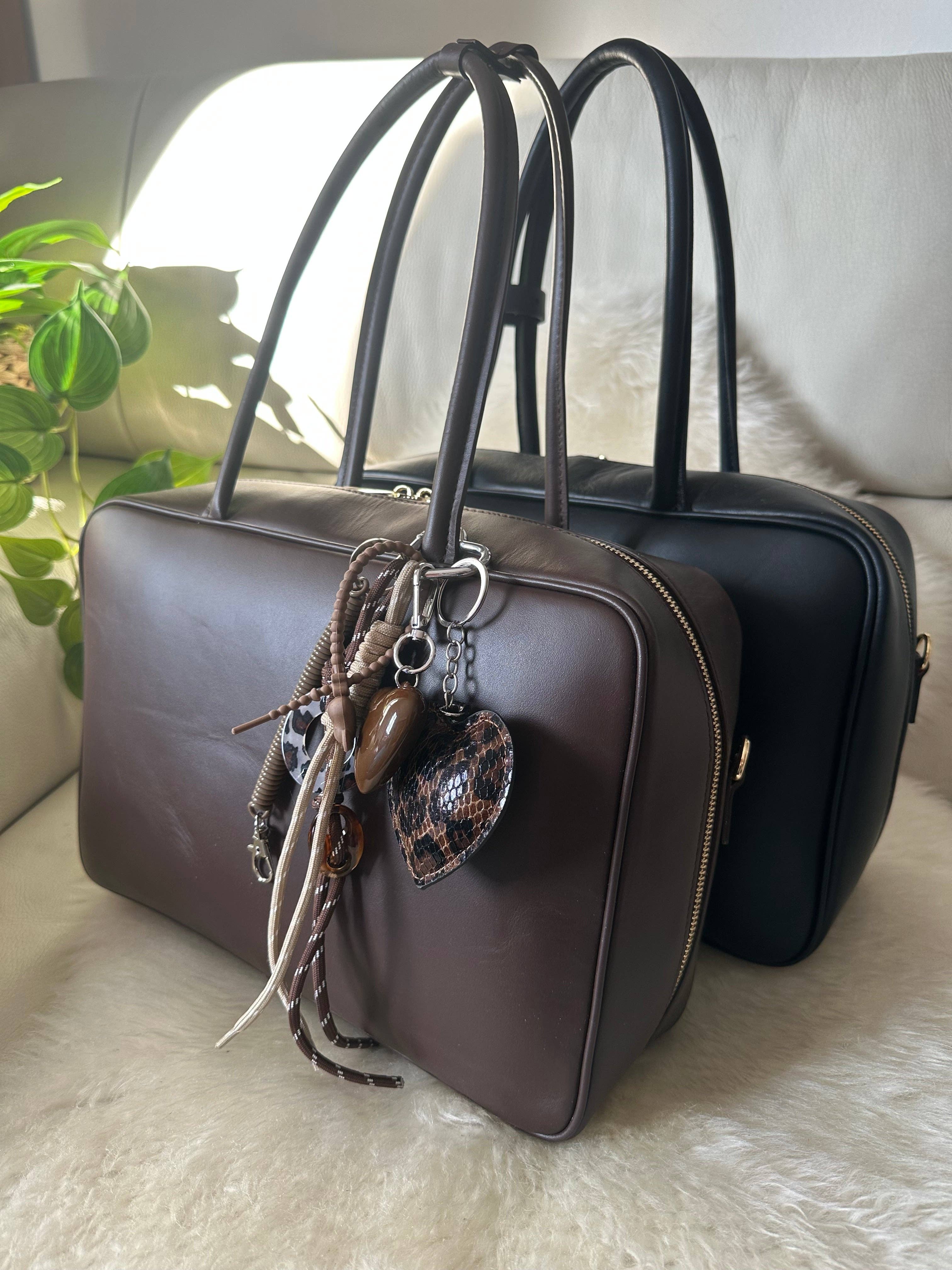 Zhade - Wholesale Top Handle Bag - Women's - CLARA BIG - Genuine smooth leather1