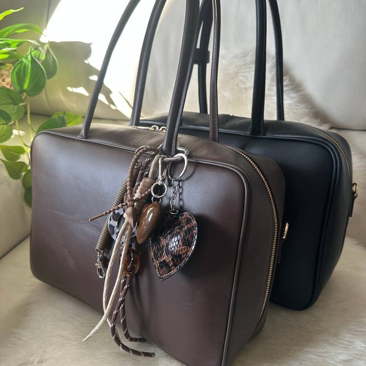 Zhade - Wholesale Top Handle Bag - Women's - CLARA BIG - Genuine smooth leather1