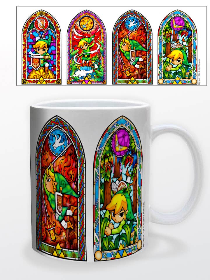 Zelda - Stained Glass Mug for wholesale by Pyramid America