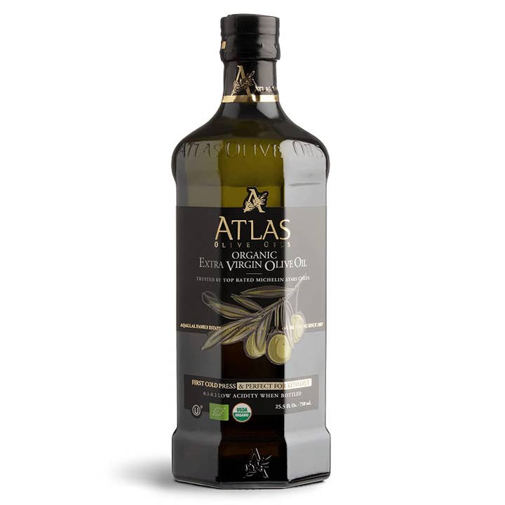 ATLAS OLIVE OILS - Wholesale Olive Oil - Atlas Organic Extra Virgin Olive Oil | Glass bottles