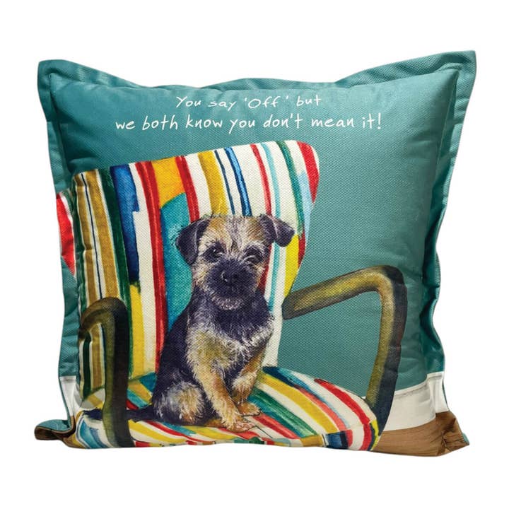 Cojín de borde de silla fuera de SQ para venta al por mayor de The Little Dog Laughed