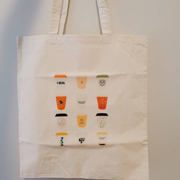 SnaptureThis - Venta al por mayor Bolsa de asa- Mujer - Bolsa de mano - Toronto Coffee Shop V3