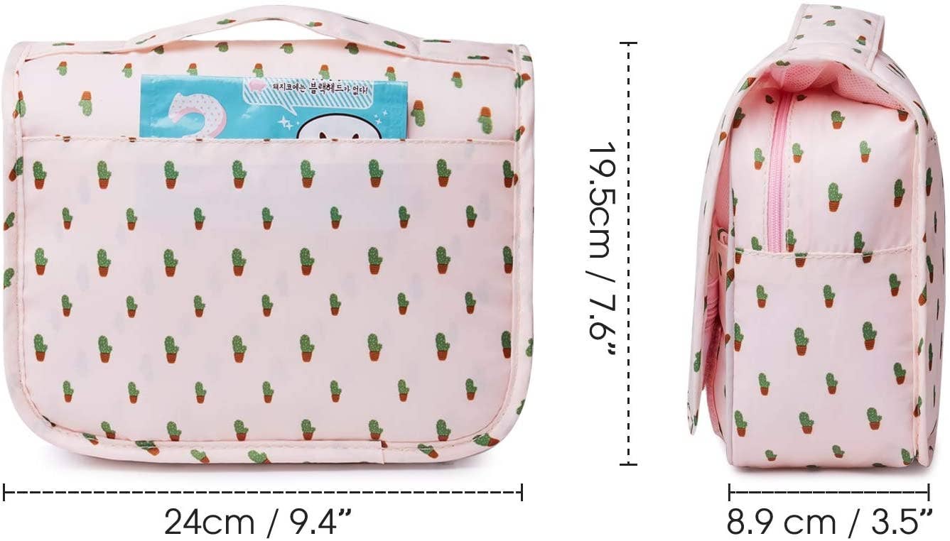 wandf - Vendita all'ingrosso Borsa per trucchi/cosmetici - Borsa da trucco cosmetica da viaggio da appendere impermeabile6